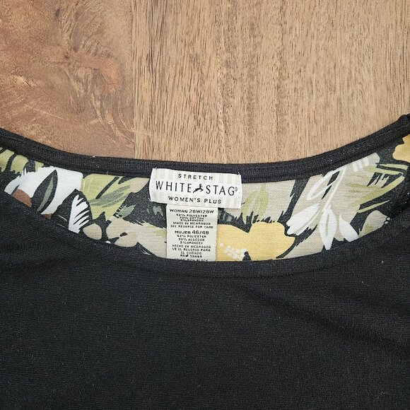 White Stag Dress Womens 26W/28W Plus Stretch Relaxed Fit - Picture 3 of 4